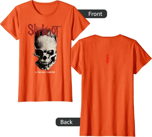 Vista 44 de Slipknot Tribal Calavera playera, niños 12, Rojo