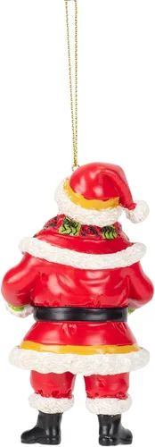 Vista 4 de Adorno de Papá Noel Kwanzaa afroamericano