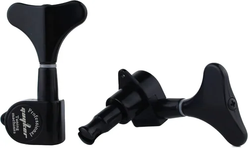 Vista 5 de Guyker Afinadores de Bajo para Guitarra (2R + 2L) - Clavijas de afinación con relación 1:17, cabezal sellado, reemplazo de máquina de afinación