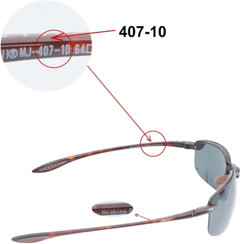 Vista 5 de Walleva Lentes de repuesto para gafas de sol Maui Jim Ho'okipa, múltiples opciones disponibles