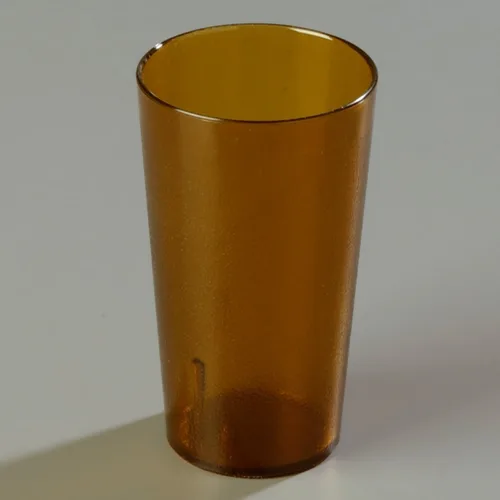 Vista 7 de Carlisle FoodService Products - Vaso de plástico inastillable, apilable, libre de bisfenol A, 12 onzas, ámbar, 521213 (paquete de 72)