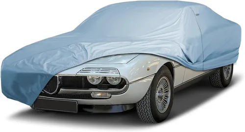Vista 61 de iCarCover Funda de automóvil personalizada de alta calidad para Alfa Romeo 147 2002-2007, resistente, impermeable, para todo tipo de clima, lluvia
