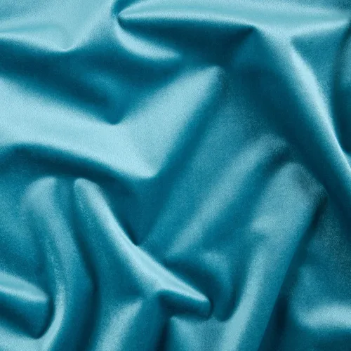 Vista 4 de Plush Darling Velvet Aqua, Fabric by the Yard