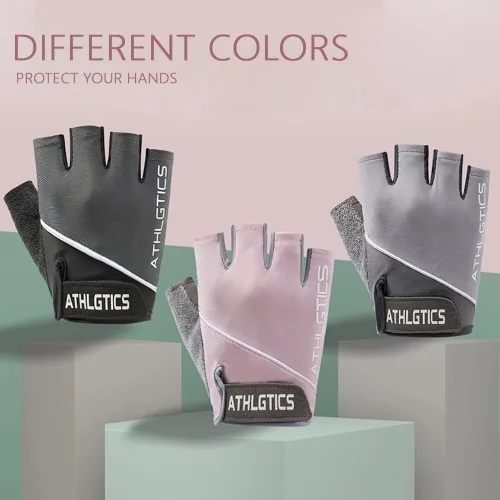 Vista 2 de Guantes de ciclismo, guantes de bicicleta, guantes de bicicleta de montaña para hombresmujeres, antideslizantes, transpirables, súper ligeros