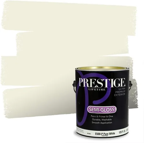 Vista 144 de Pintura 2 en 1, para primera mano y para exterior, de Prestige Paints, E100-P-871BM