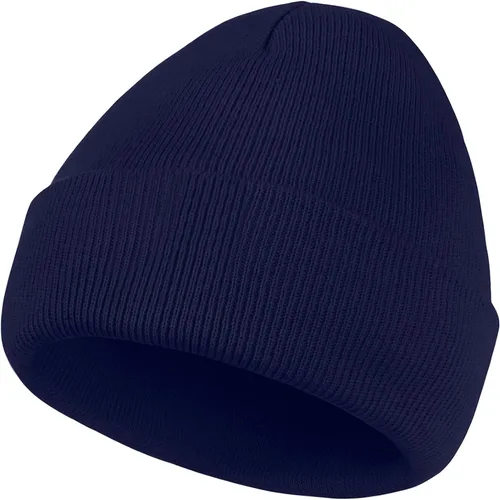 Vista 8 de American Trends Gorro para hombre y mujer, gorro de punto suave y lindo con diseño de calavera