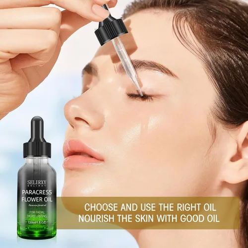 Vista 2 de Aceite facial 100% orgánico de paracres para antienvejecimiento, hidratación, reducción de arrugas y reafirmación de la piel Aceite esencial