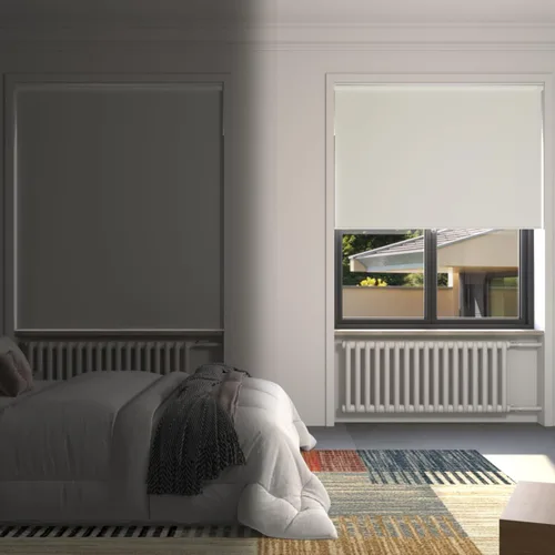 Vista 8 de MYshade Persianas Enrollables Opacas sin Cordón, Oscurecimiento de Habitación con Parada Libre, Persianas Enrollables para Ventanas, Persiana