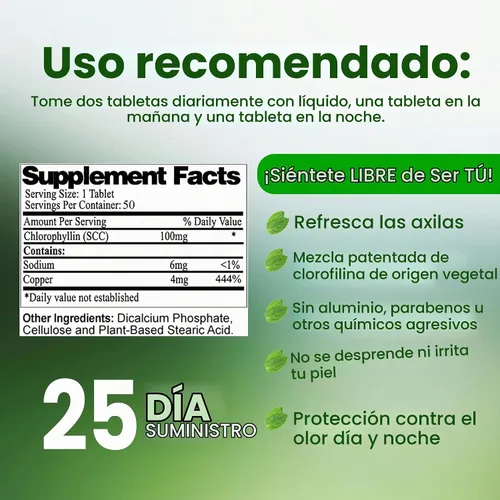 Vista 2 de Suplemento Bodymint, 60 unidades por botella, 60ct, 1, 1