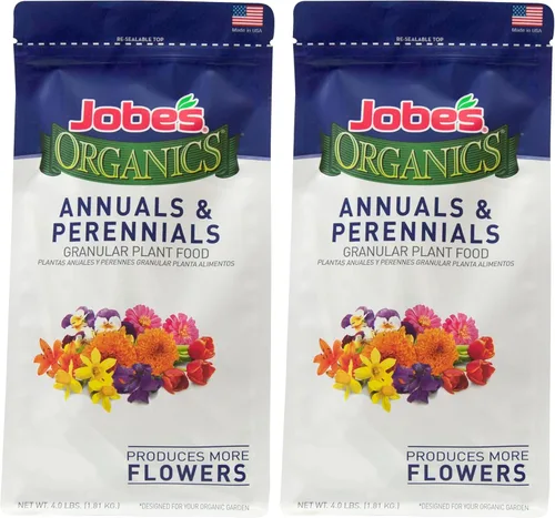 Vista 20 de Jobe's Organics Fertilizante granular multiusos, fertilizante de fácil cuidado de plantas para verduras, flores, arbustos, árboles y plantas, bolsa