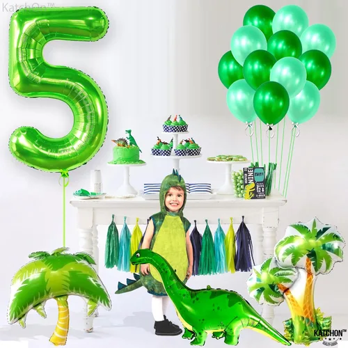 Vista 808 de KatchOn Globo negro del número 1 de 40 pulgadas, globo de feliz cumpleaños Large Mylar Number One Balloon for 1st Birthday Decorations, Foil