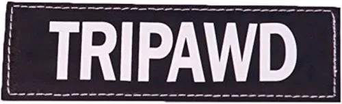 Vista 13 de EzyDog Insignia lateral – Identifica claramente a tu perro cuando llevas el arnés para perro Convert – Juego de dos insignias (Adopt Me, S)