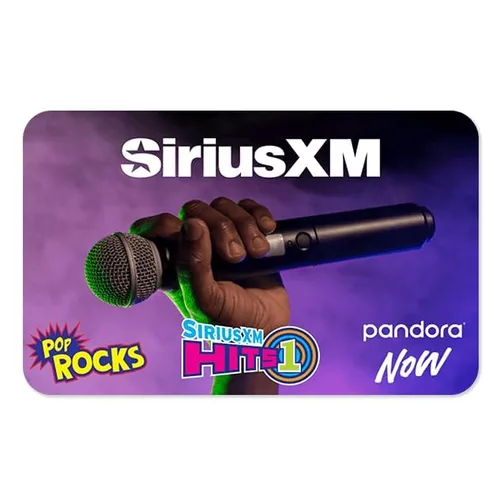 Vista 8 de SiriusXM Tarjeta de regalo electrónica