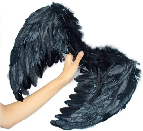 Vista 3 de Angel Wings for Kids Angel Costume Adult Feather Wingsare-Used for Halloween Christmas Party Cosplay