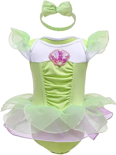 Vista 69 de Dressy Daisy Disfraz de princesa para bebé, disfraz de tutú de tul para cumpleaños, Halloween, traje con diadema
