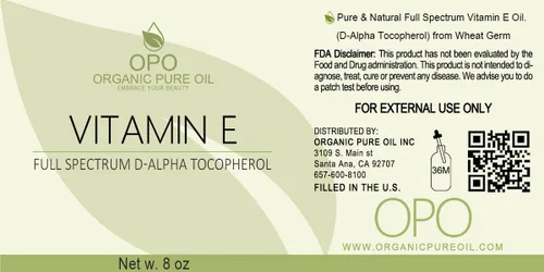 Vista 2 de Aceite de vitamina E 100% puro de espectro completo D-alfa tocoferol 75,000 UI, derivado de germen de trigo, sin soja para cabello, piel, cara
