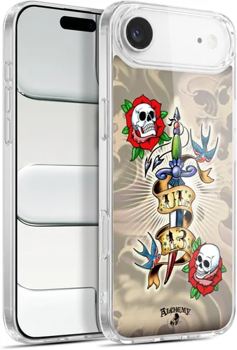 Vista 12 de Head Case Designs Funda de gel con licencia oficial de Alchemy Gothic 13 Dagger Illustration [protección de grado militar] compatible con Apple