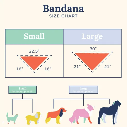 Vista 3 de Lucy & Co. Bandana con lazos de ballet, bandana duradera y cómoda para perro, lavable a máquina, accesorio de diseñador para cachorros, pequeños
