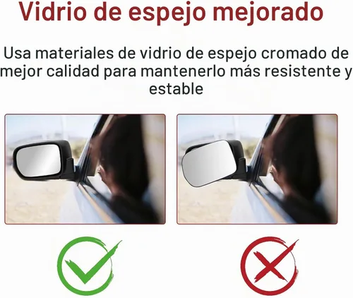Vista 4 de Espejo lateral del conductor de repuesto para Honda Pilot 2003 2004 2005 2006 2007 2008, accesorios de vidrio con placa trasera trasera izquierda