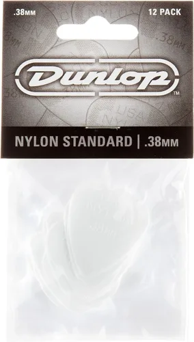Vista 4 de Dunlop 44P038 - Púas estándar de nailon, 0.015 in, paquete de 12