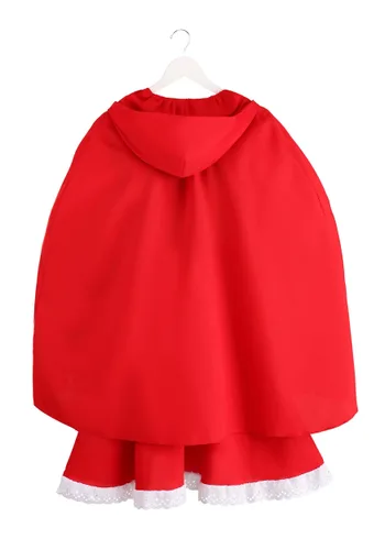 Vista 11 de Disfraz de caperucita roja para adulto Multicolor