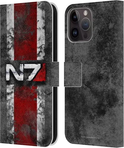 Vista 63 de Head Case Designs Funda de piel con licencia oficial de EA Bioware Mass Effect Cerberus Logo Graphics tipo cartera compatible con Apple iPhone 11