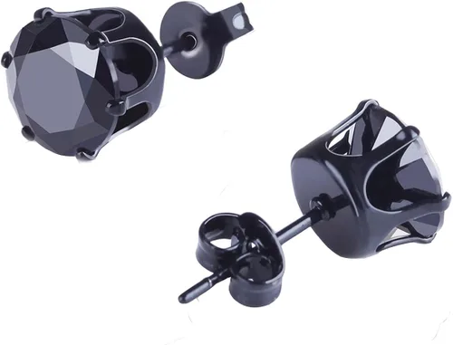Vista 3 de JOYA - Pendientes magnéticos de acero inoxidable para hombre y mujer