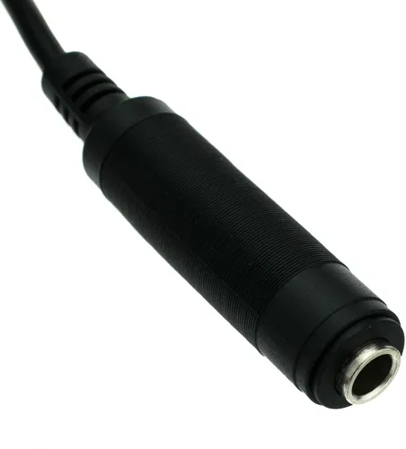 Vista 3 de CableWholesale Cable de extensión mono de 1/4 de pulgada, macho de 1/4 pulgadas a enchufe hembra de 1/4 pulgadas para instrumentos eléctricos