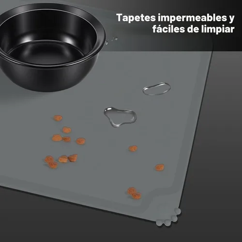 Vista 6 de LEAWALK Tazón de comida para gatos con altura ajustable mejorada Soporte de tazón de comida para perros de cerámica y tazón de alimentación lenta
