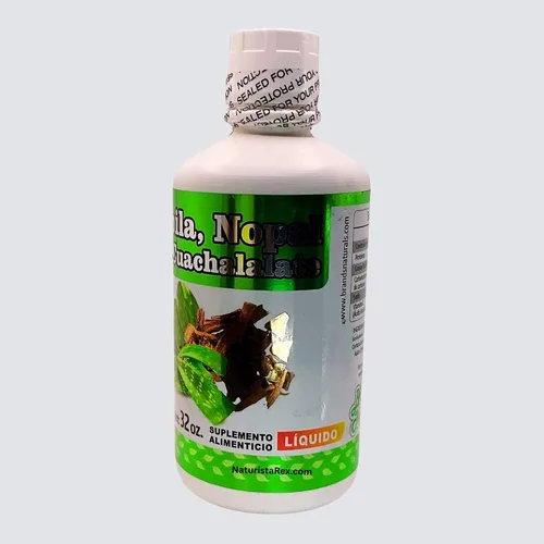 Vista 2 de Brands Naturals Sabila, Nopal y Cuachalalate Líquido 32oz
