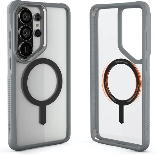 Vista 63 de Ghostek COVERT - Funda rosa para Galaxy Z Flip 4 para mujeres y niñas, protección completa de bisagra y parte trasera transparente, duradera