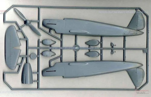 Vista 4 de ROD427 1:48 Roden Arado Ar 68E [Kit de construcción de modelos]
