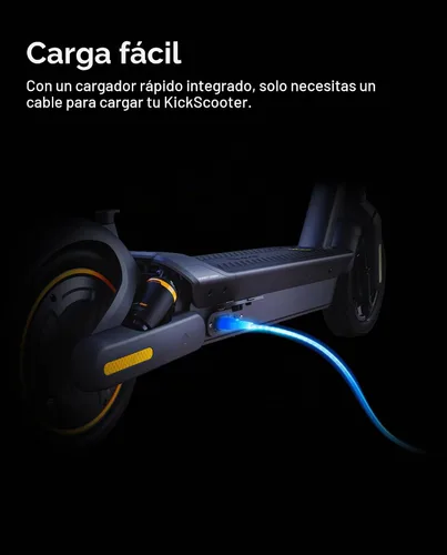 Vista 3 de Cable de carga rápida stio Compatible con Ninebot de Segway MAX G3/G2/G30/G30P/P65/P100S/F60, cable de alimentación de carga de 3 puntas, cable