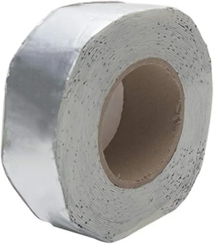 Vista 6 de Cinta de goma butílica, Cinta de papel de aluminio sellada, Banda autoadhesiva sellada impermeable, Cinta de reparación flexible, para grietas