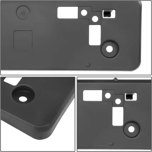 Vista 2 de DNA MOTORING Soporte de montaje para placa de matrícula compatible con NX200t 2015-2017, LP-LX1068127