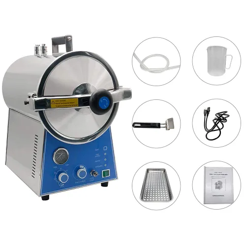 Vista 3 de Vapor 24L 110V del vacío de la autoclave de Euipment del laboratorio de alta presión