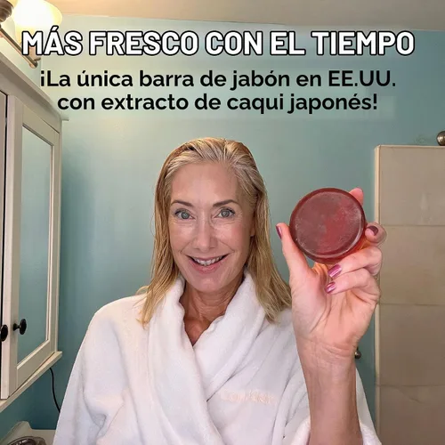 Vista 4 de Mirai Clinical - Barra de jabón caqui de 3.53 oz y desodorante natural de 2.65 oz