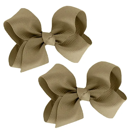 Vista 55 de WD2U - Juego de 2 lazos pequeños de grogrén de 3 pulgadas, pinzas de cocodrilo para bebé (verde manzana)