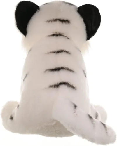 Vista 3 de Wild Republic Peluche de cachorro de tigre blanco, 12 pulgadas