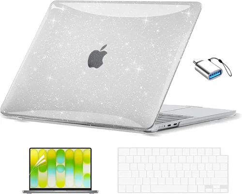 Vista 11 de EooCoo Funda para MacBook Neo de 13 pulgadas modelo A3404 2026 con chip A18 Rubor de cristal
