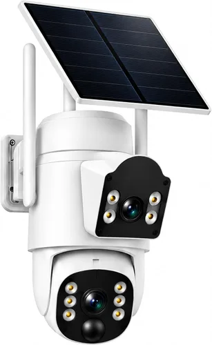 Vista 15 de Camcamp Solar Security Cameras Wireless Outdoor 4 Pack, Home Camera System Blanco