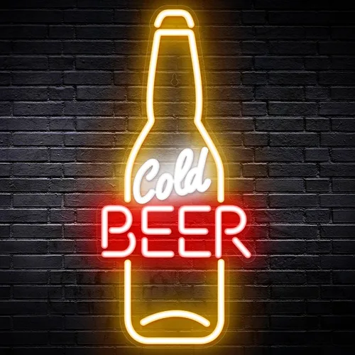 Vista 10 de Kavaas Letrero de Neón para Bar Casero, Letrero LED de Bar para Man Cave Pub Cócteles Fiesta - Los Mejores Regalos para Esposo, Padre, Cumpleaños