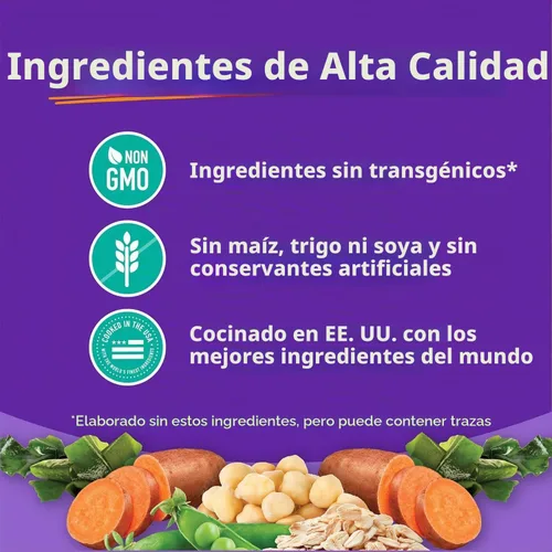 Vista 7 de Halo Holistic - Alimento seco para perros, receta vegana a base de plantas, algas, 3.5 libras