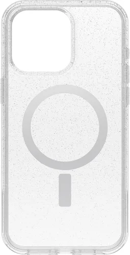 Vista 15 de OtterBox Funda transparente para iPhone 15 Pro MAX (solamente) de la serie Symmetry (transparente), se ajusta a MagSafe, ultra suave, bordes
