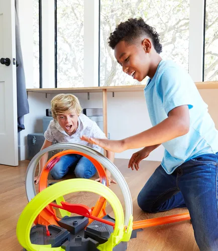 Vista 10 de Hot Wheels Juego de pista Roto Revolution
