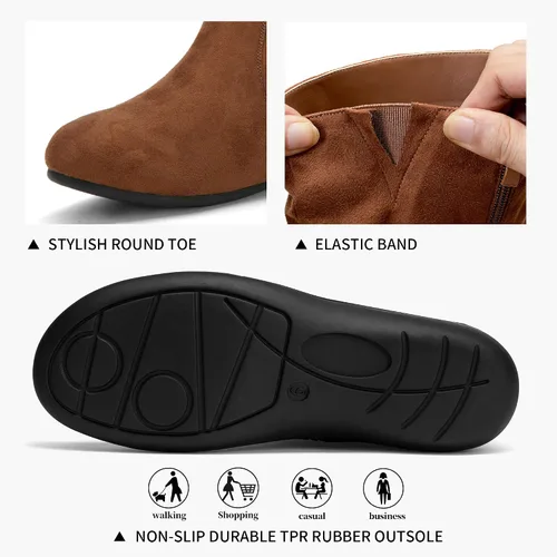 Vista 5 de Jeossy Joan - Botas altas hasta la rodilla para mujer