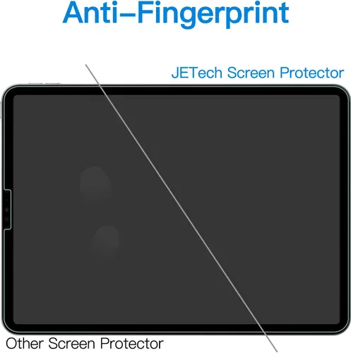 Vista 7 de JETech Protector de pantalla para iPad Pro de 11 pulgadas (modelo 2022/2021/2020/2018), iPad Air 5/4 2022/2020 de 10.9 pulgadas, compatible con Face