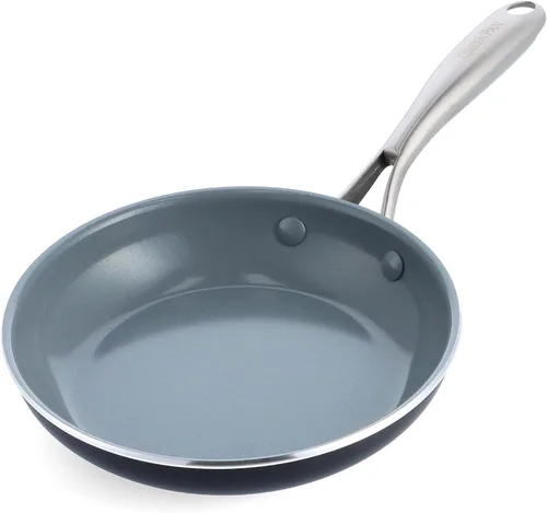 Vista 13 de GreenPan Swift - Sartén antiadherente de 8 pulgadas, utensilios de cocina de cerámica sin PFAS, aptos para lavavajillas y horno/asador hasta 600 °F