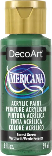 Vista 5 de DecoArt DAO83-3 Americana - Pintura acrílica, 2 onzas, color verde bosque negro