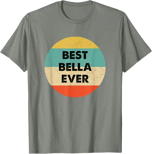 Vista 34 de Bella Name - Camiseta, Negro, S